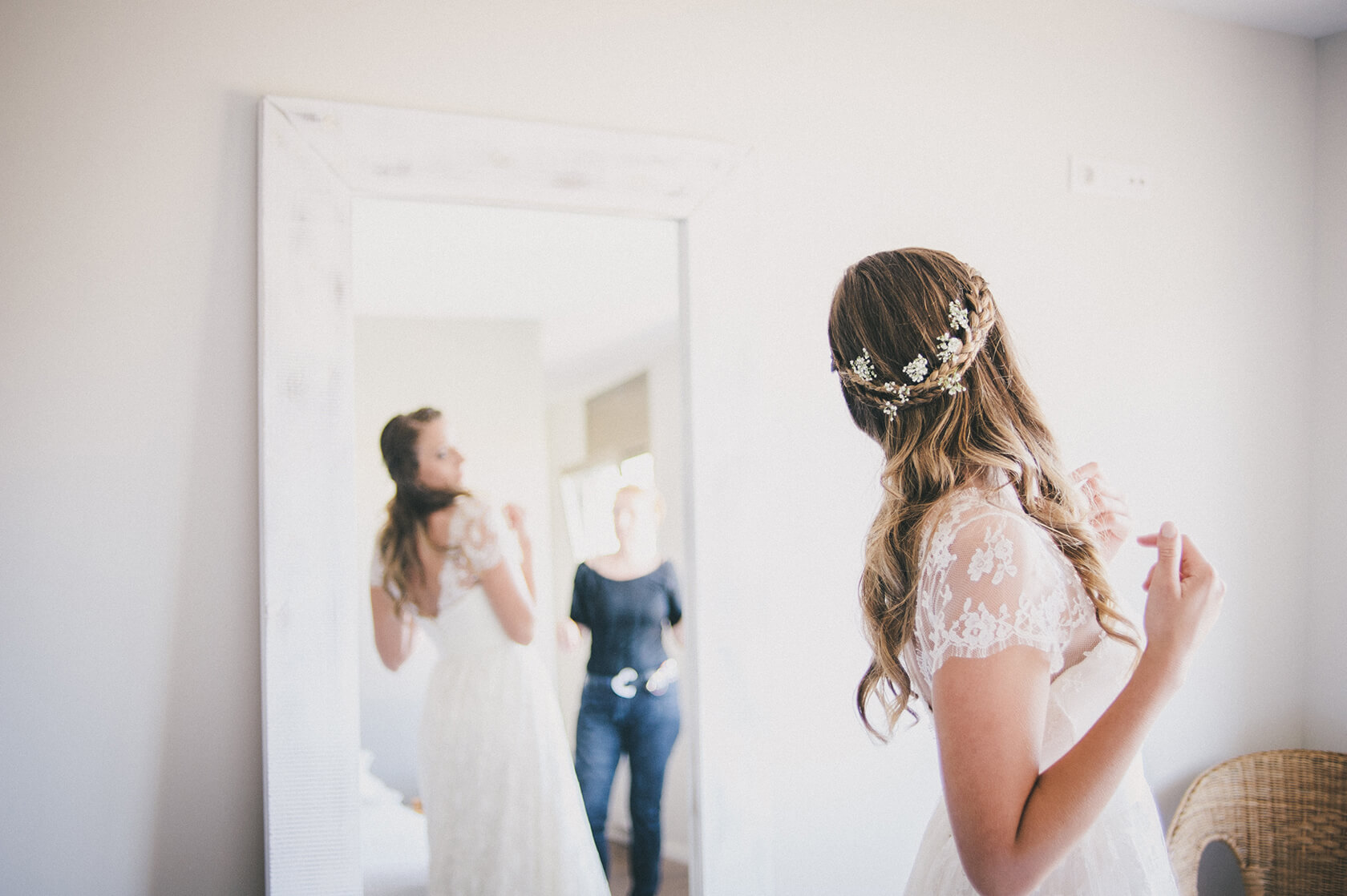 preparativos de boda en Sant Pere de Ribes