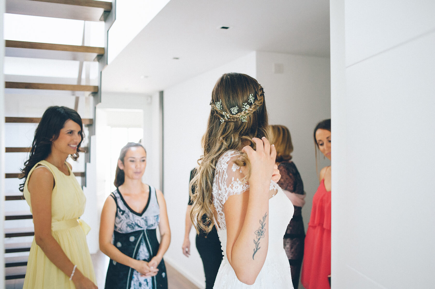 preparativos de boda en Sant Pere de Ribes