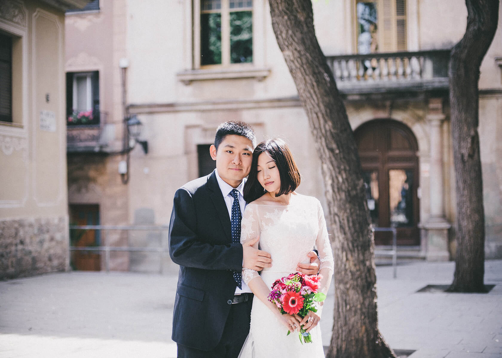 IESE students post wedding Barcelona