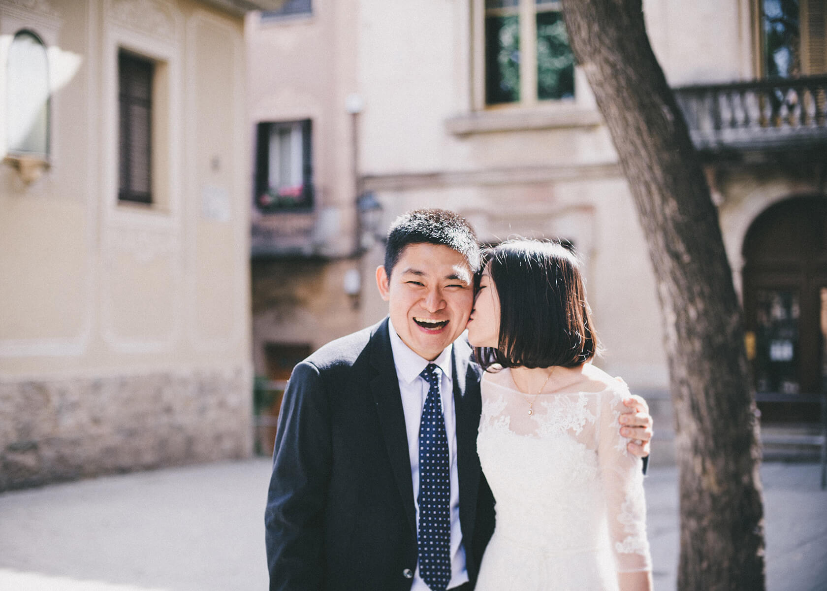 IESE students post wedding Barcelona