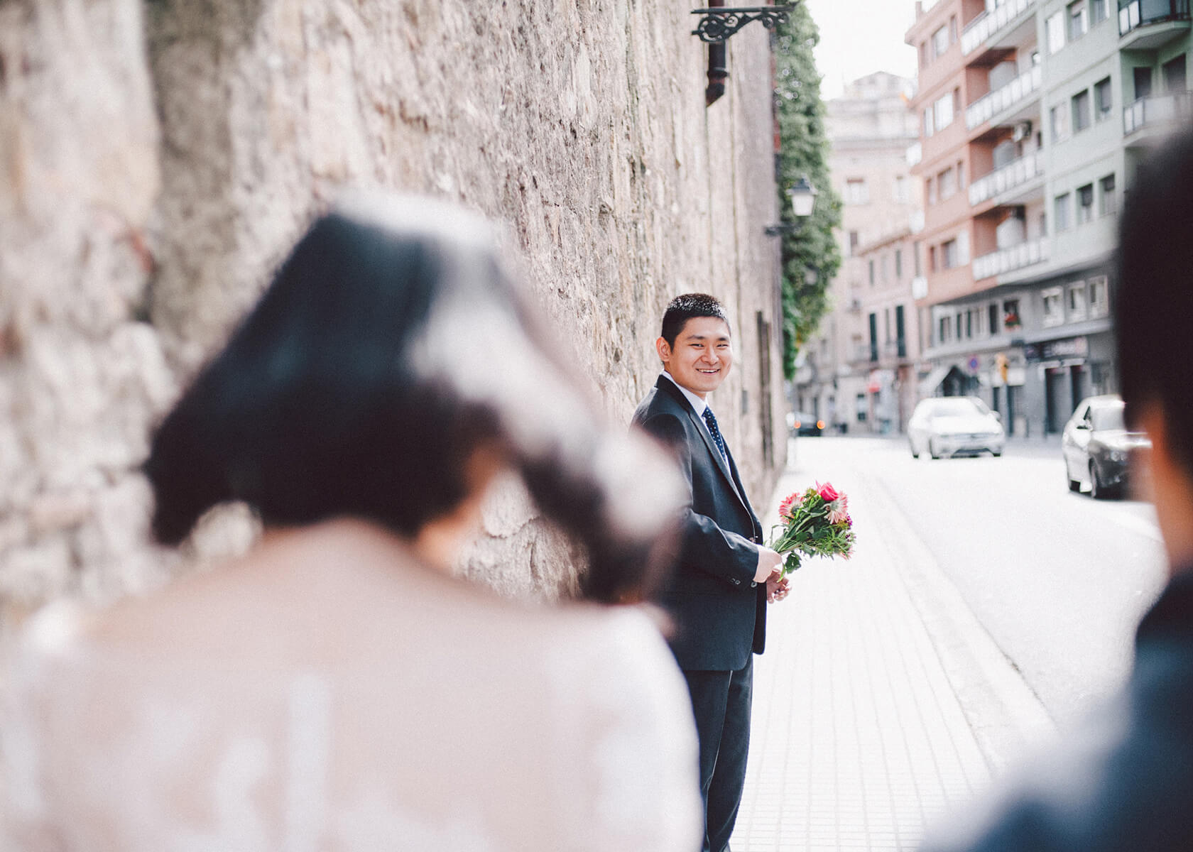 IESE students post wedding Barcelona