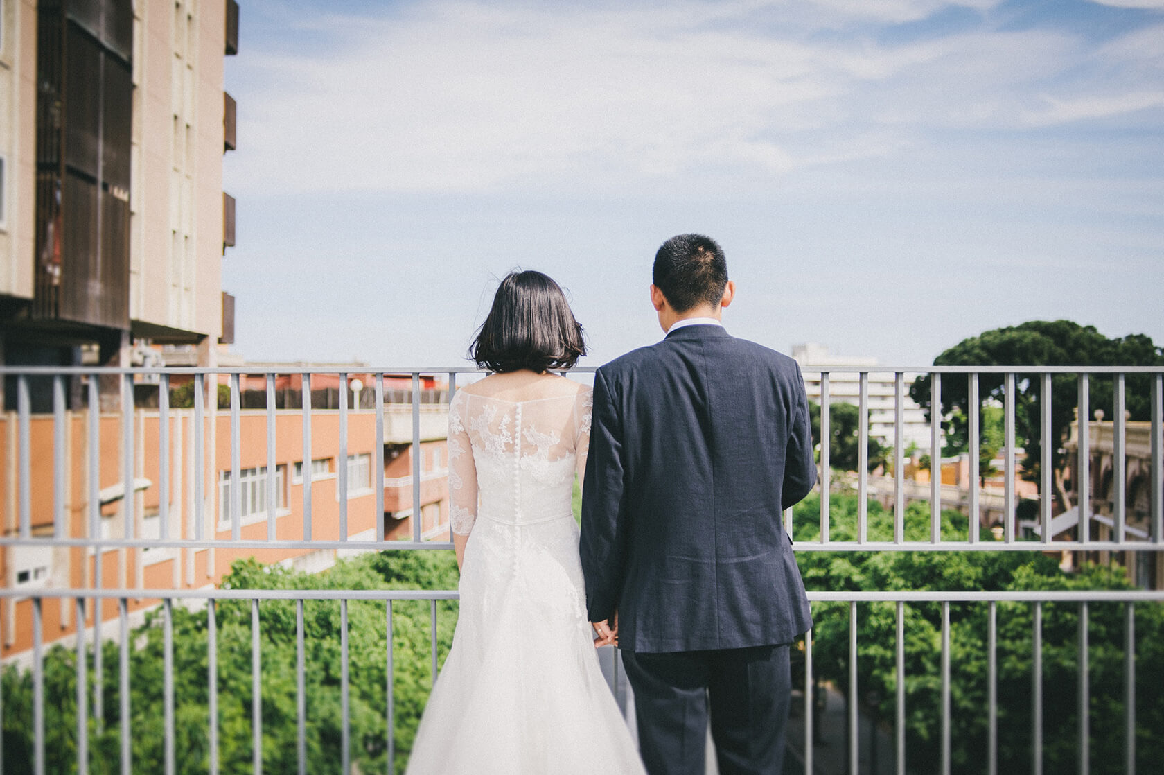 IESE students post wedding Barcelona