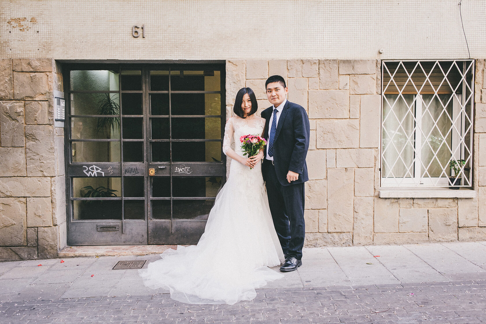 IESE students post wedding Barcelona