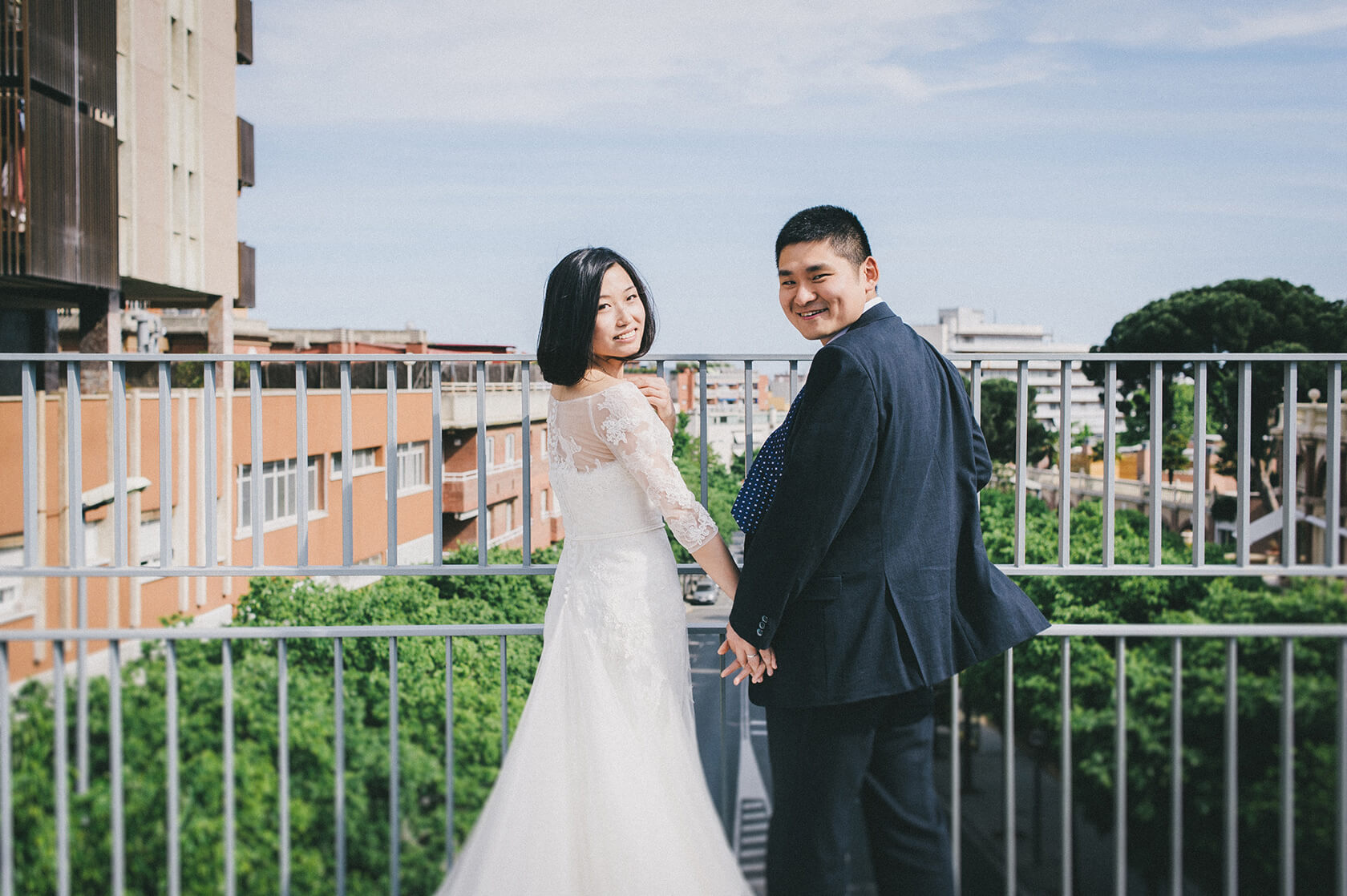 IESE students post wedding Barcelona