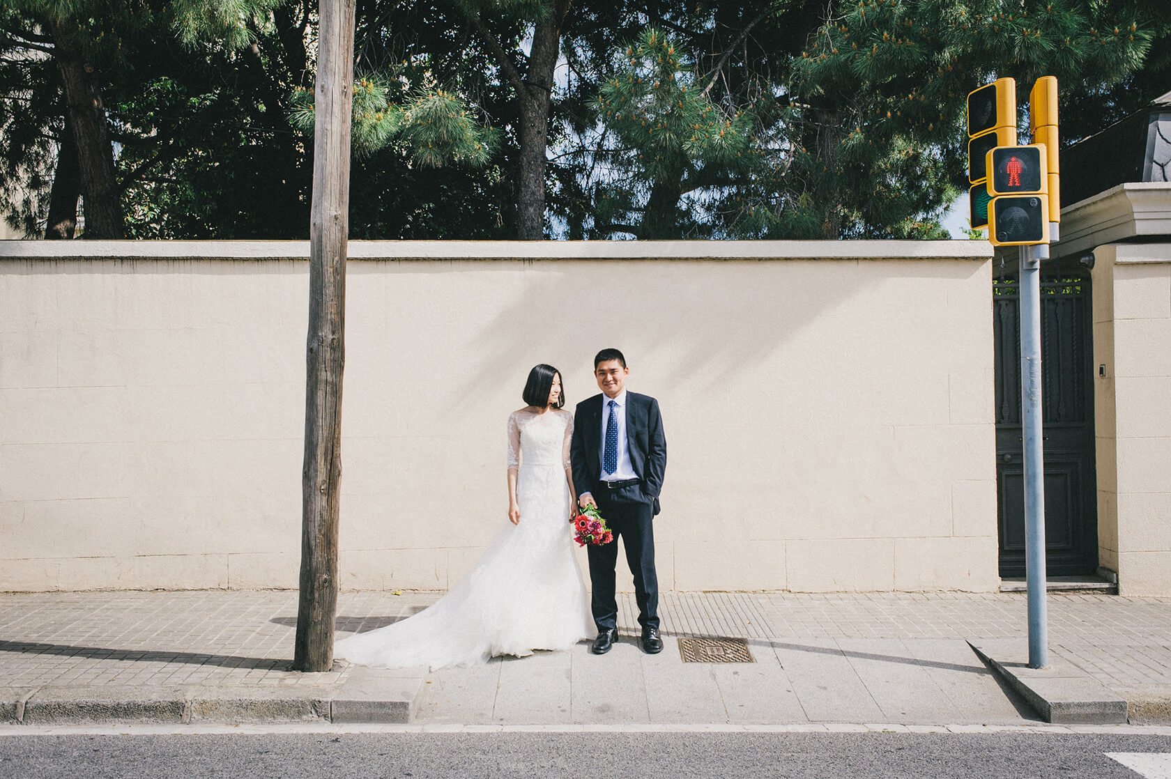 IESE students post wedding Barcelona