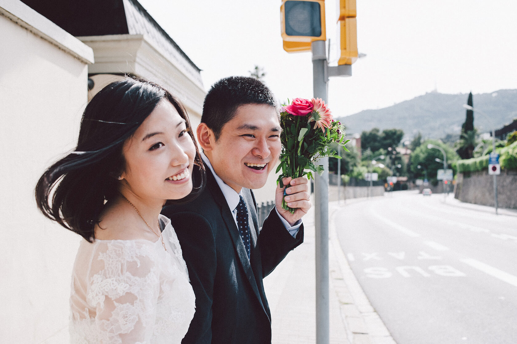 IESE students post wedding Barcelona
