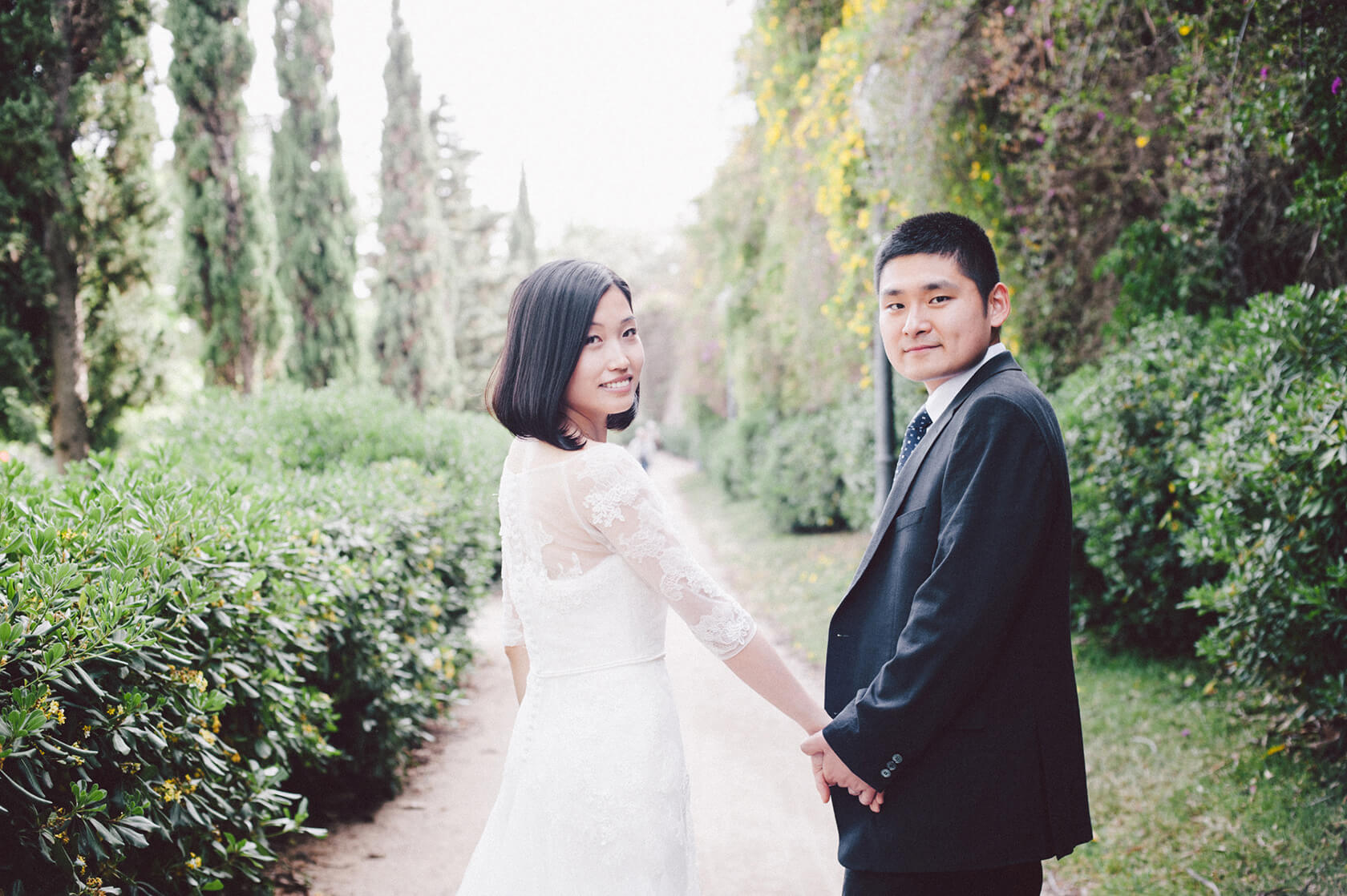 IESE students post wedding Barcelona
