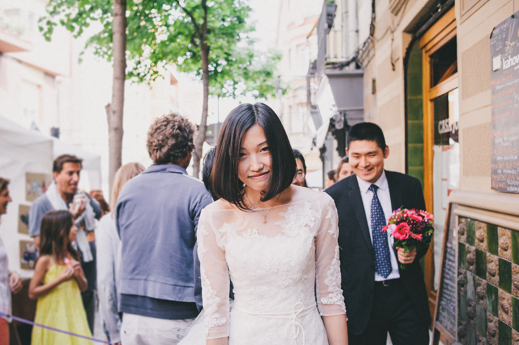 IESE students post wedding Barcelona