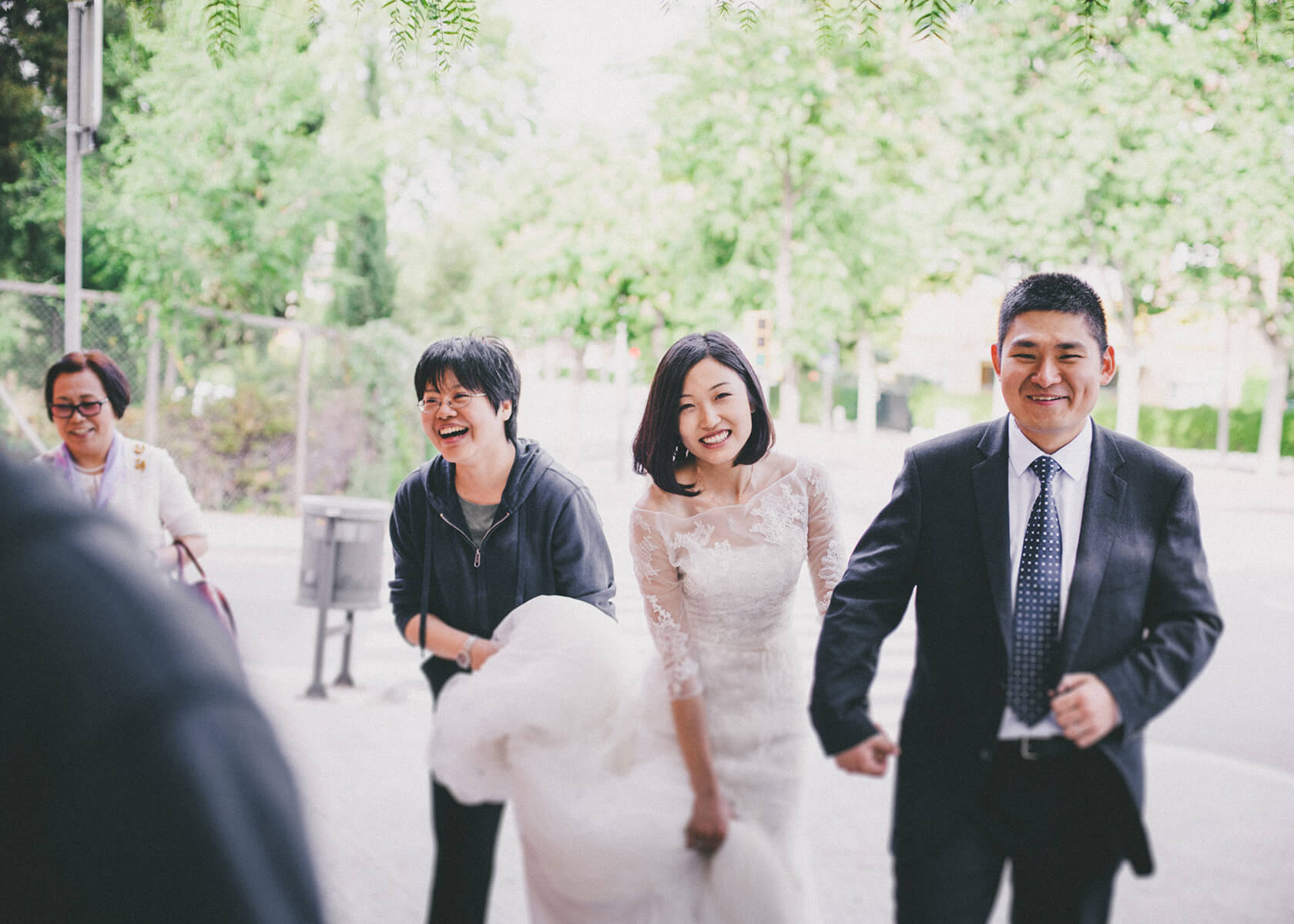 IESE students post wedding Barcelona