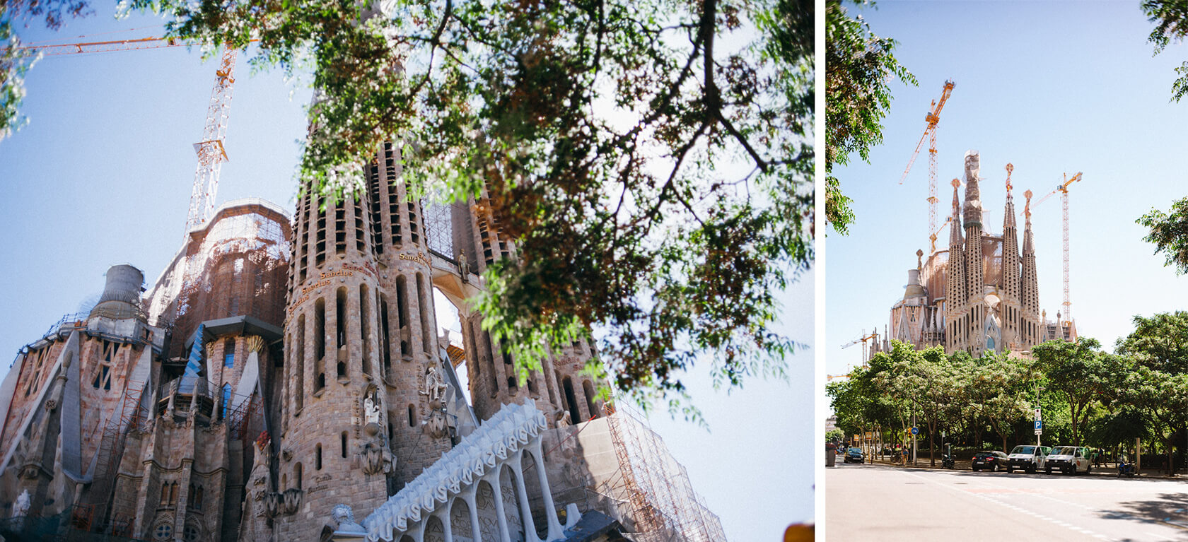 Sagrada Familia destination wedding