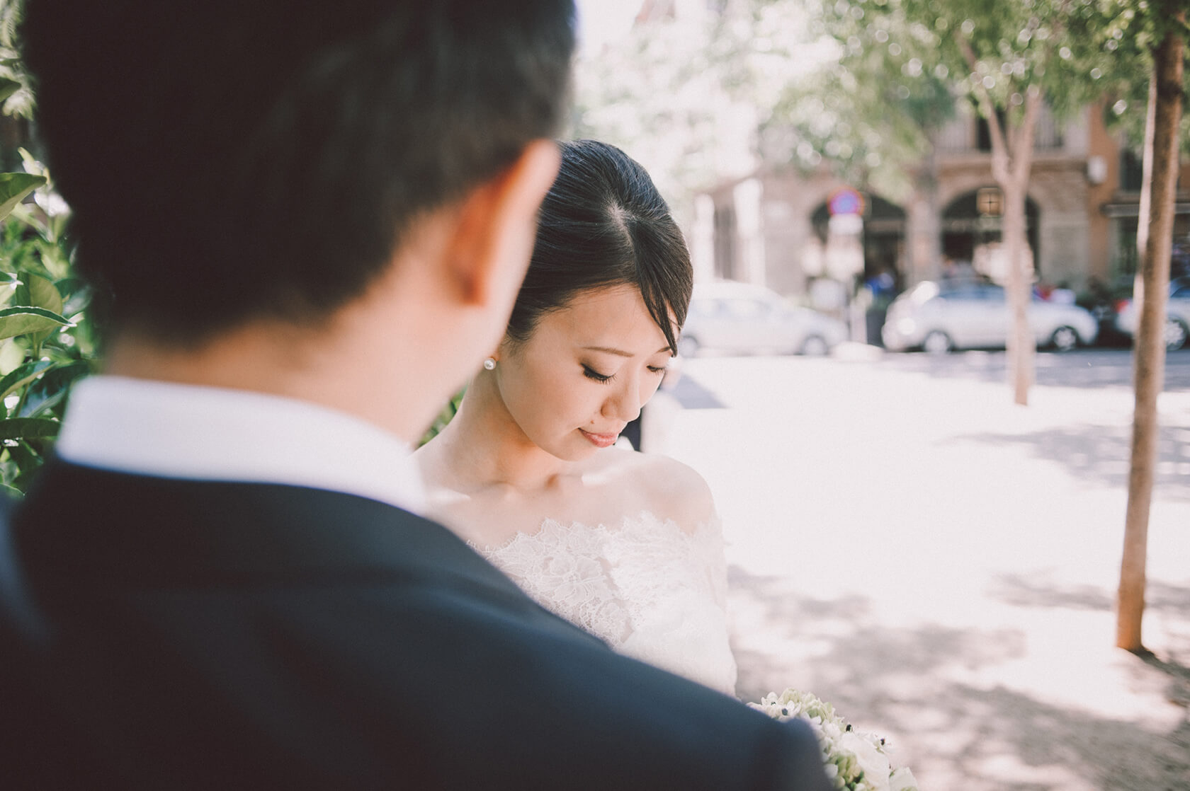 Sagrada Familia destination wedding