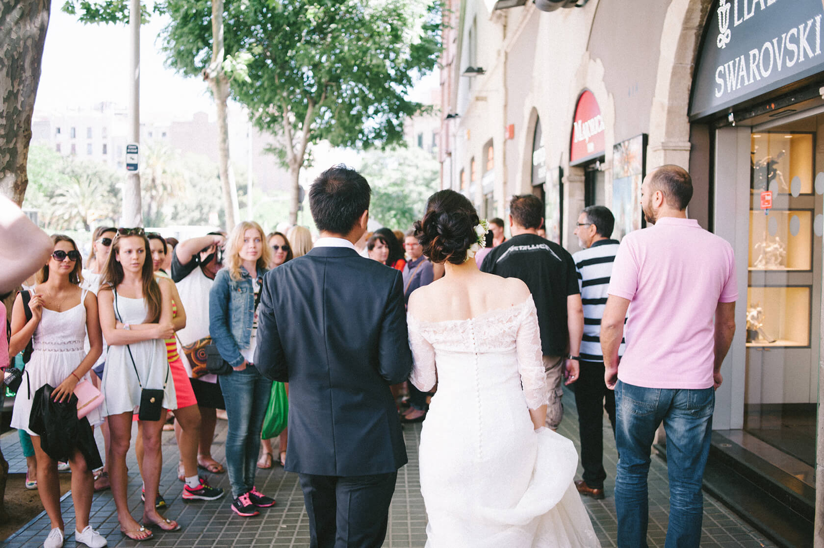 Sagrada Familia destination wedding