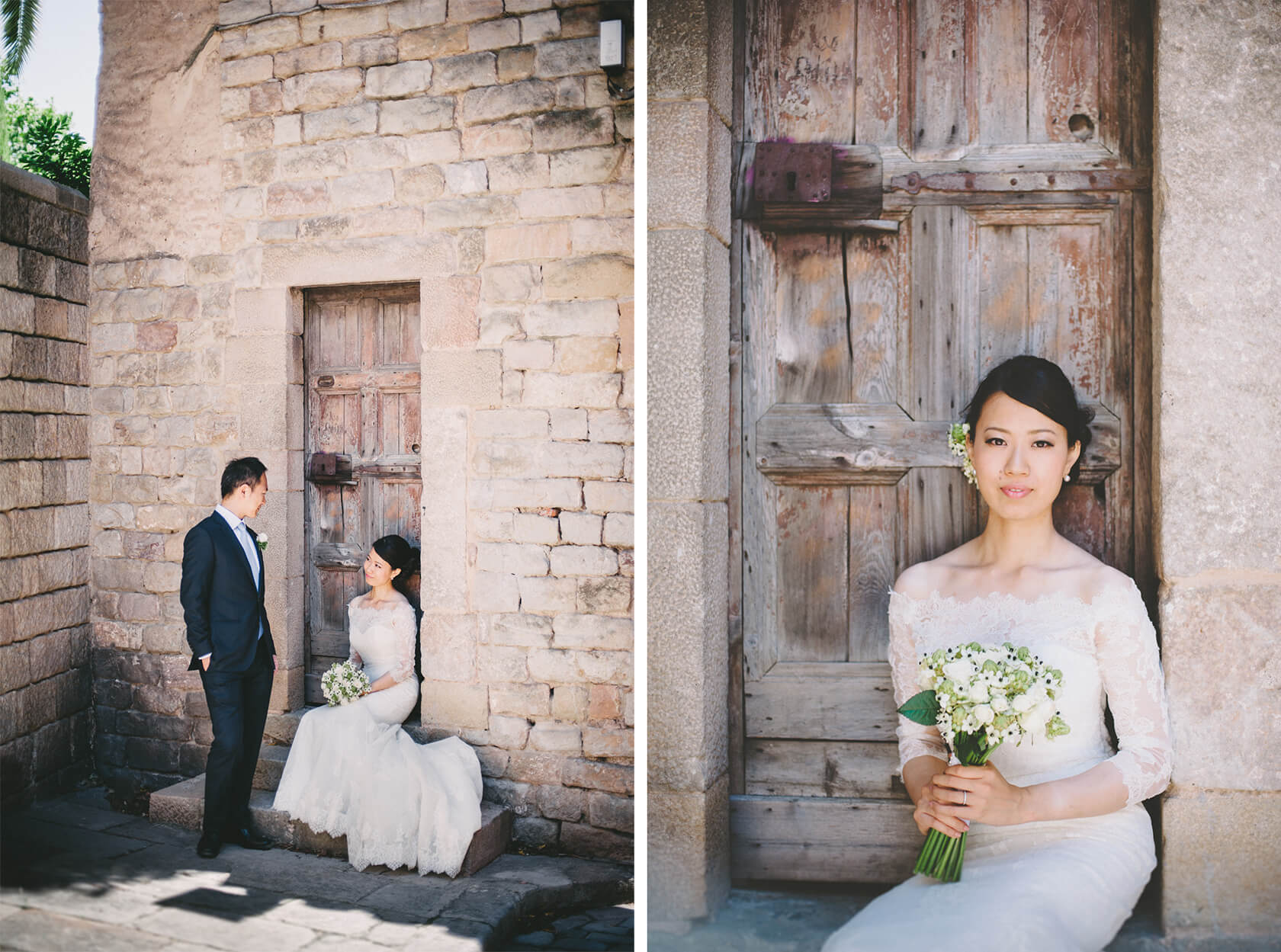 Pedralbes destination wedding Barcelona