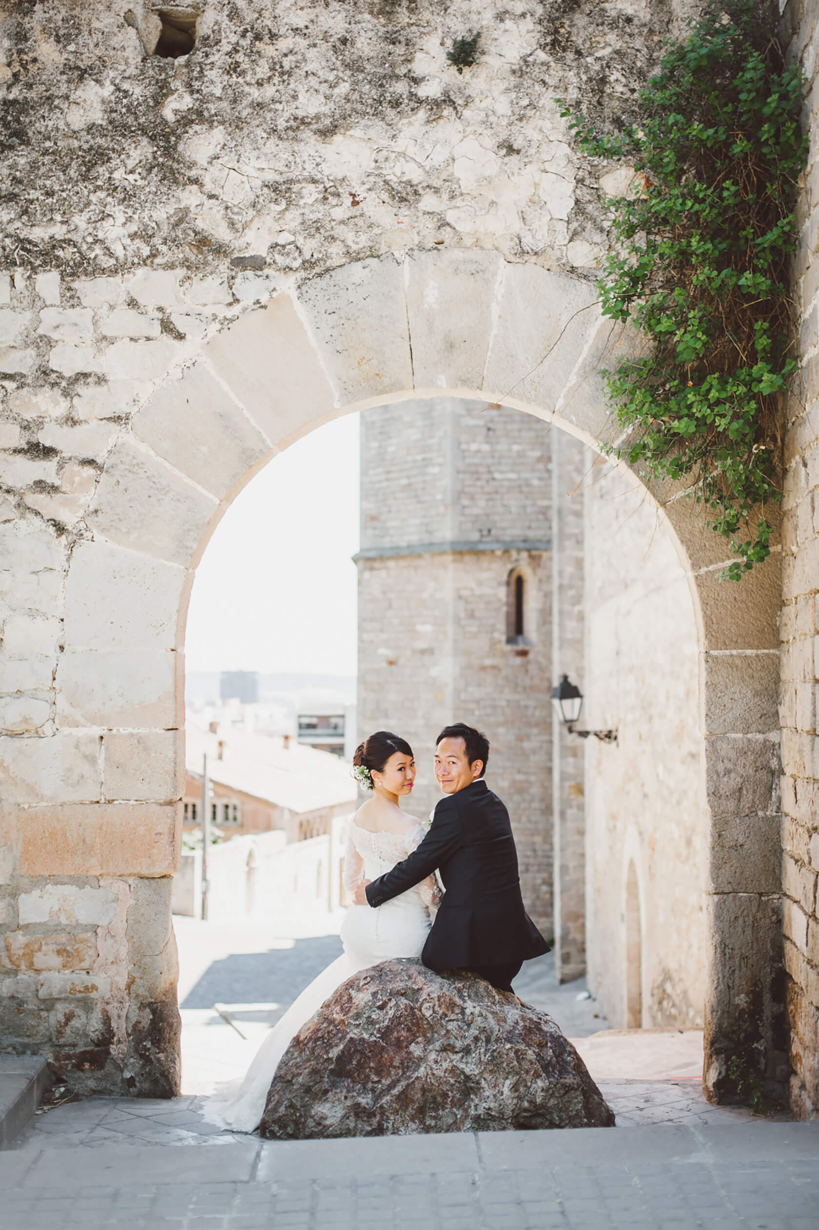 Pedralbes destination wedding Barcelona