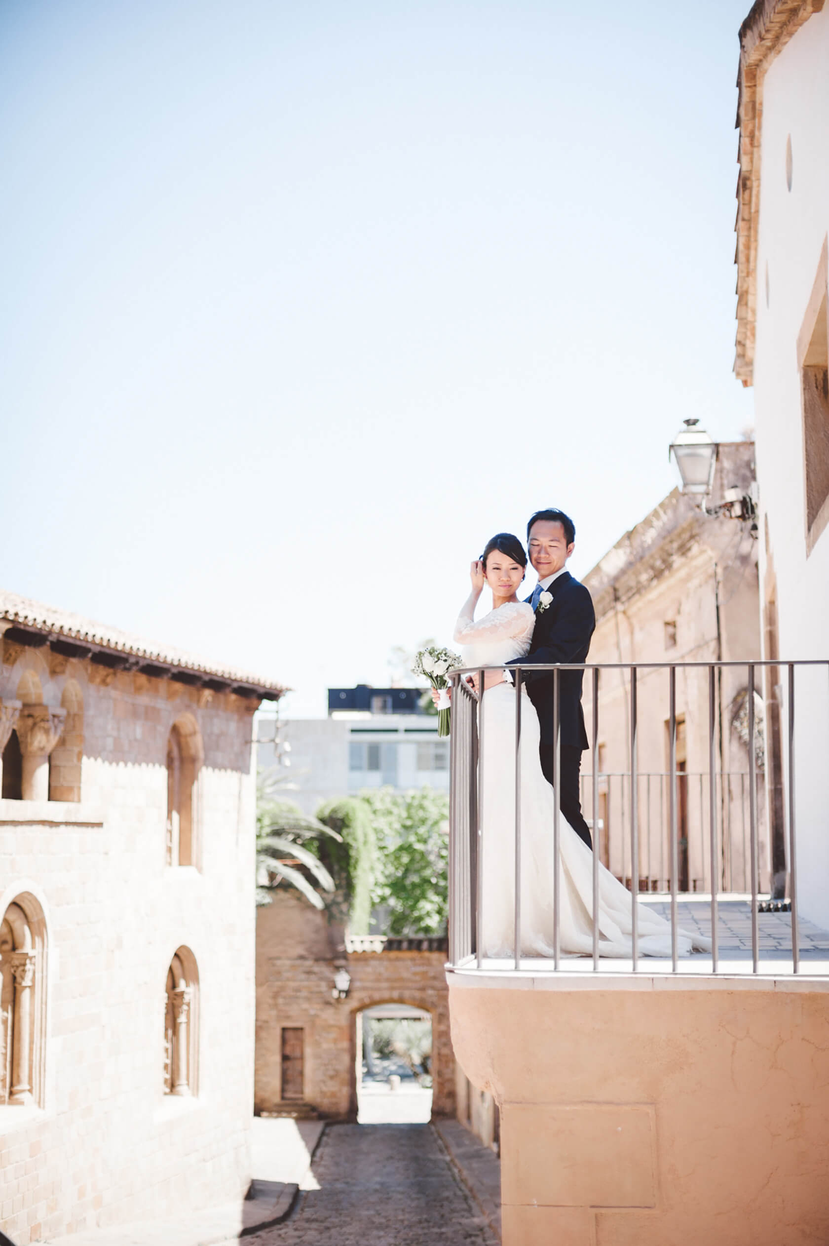 Pedralbes destination wedding Barcelona