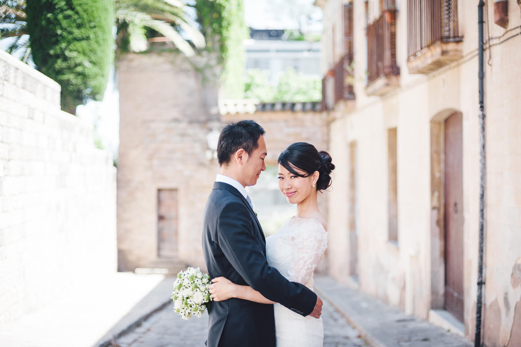 Pedralbes destination wedding Barcelona